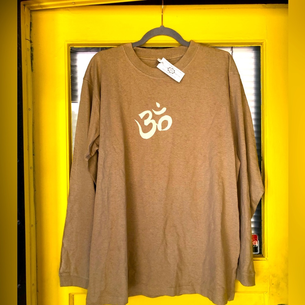 Green Ganesh Cotton & Hemp Long Sleeved T-shirt XL NWT